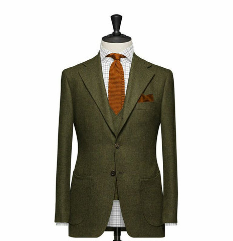 "The Berkshire" Olive Suit