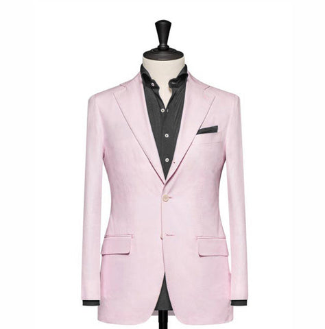 "The Clover" Solid Pink Blazer
