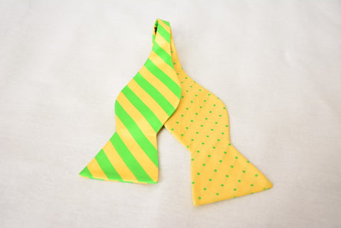 The Creation Yellow and Green Bowtie