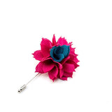 "The Gesture" Aster Floral Lapel