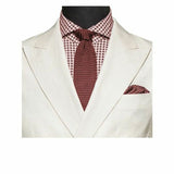 "The Hamilton" White Double Breasted Suit